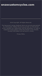 Mobile Screenshot of enzocustomcycles.com