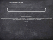 Tablet Screenshot of enzocustomcycles.com